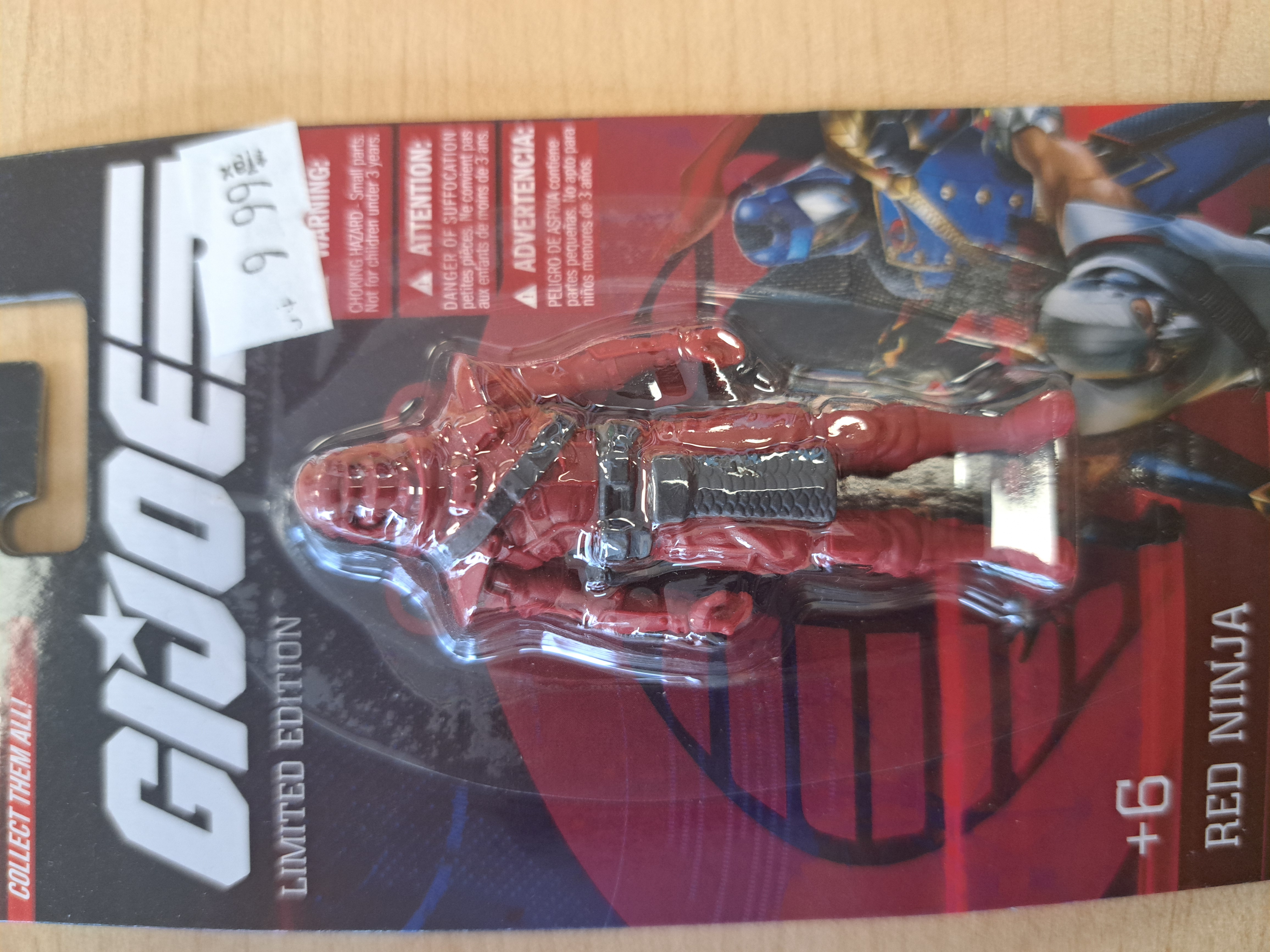 figurine mini gi joe red ninja